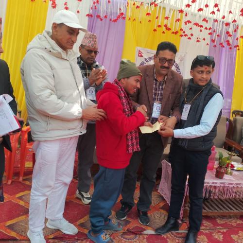 स्नातक तह का बिध्यार्थीहरुको स्वागत समारोह