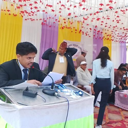 स्नातक तह का बिध्यार्थीहरुको स्वागत समारोह