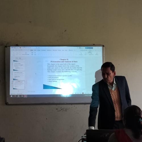 Collaborative guest lecture National and International